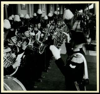 Giovanni Gronchi partecipa alla celebrazione del Cinquantenario del traforo del Sempione (1906-1956)