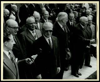 Giovanni Gronchi partecipa alla celebrazione del Cinquantenario del traforo del Sempione (1906-1956)