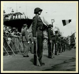 Giovanni Gronchi partecipa alla celebrazione del Cinquantenario del traforo del Sempione (1906-1956)