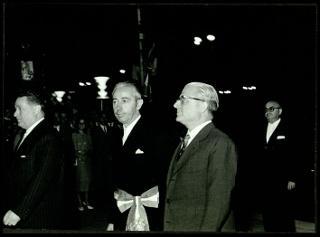 Giovanni Gronchi visita Merano