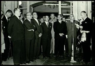Giovanni Gronchi visita Merano