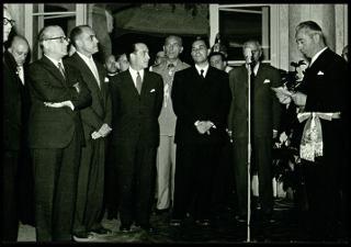 Giovanni Gronchi visita Merano