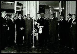 Giovanni Gronchi visita Merano