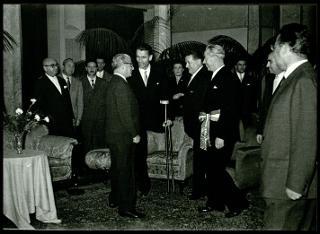 Giovanni Gronchi visita Merano
