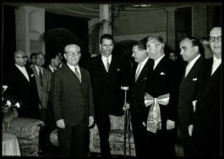 Giovanni Gronchi visita Merano