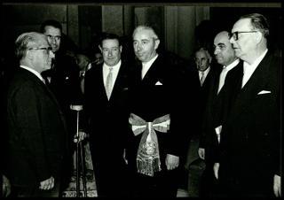 Giovanni Gronchi visita Merano