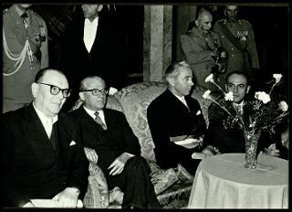 Giovanni Gronchi visita Merano