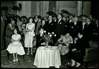 Giovanni Gronchi visita Merano