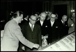 Giovanni Gronchi visita Merano