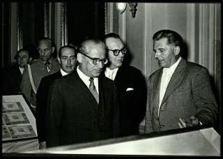 Giovanni Gronchi visita Merano