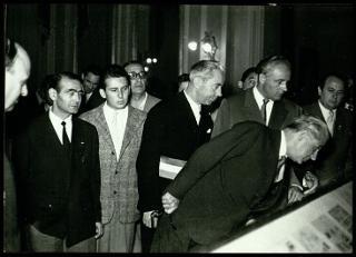 Giovanni Gronchi visita Merano
