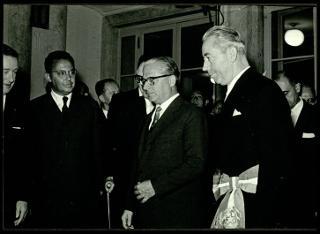 Giovanni Gronchi visita Merano