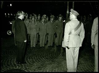 Giovanni Gronchi visita Merano