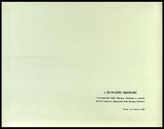 Giovanni Gronchi al VI Congresso nazionale della stampa italiana a Trieste