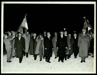Giovanni Gronchi visita Gorizia il 3 e 4 novembre 1956