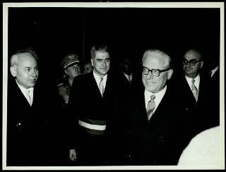 Giovanni Gronchi visita Gorizia il 3 e 4 novembre 1956