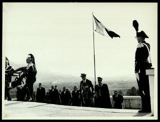 Giovanni Gronchi visita Gorizia il 3 e 4 novembre 1956
