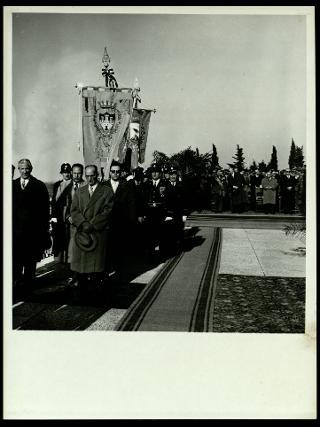Giovanni Gronchi visita Gorizia il 3 e 4 novembre 1956