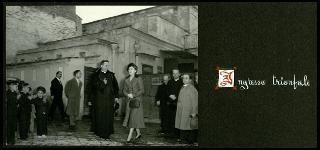 Carla Gronchi visita l'Educatorio Nazareth di Secondigliano