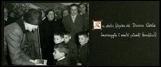 Carla Gronchi visita l'Educatorio Nazareth di Secondigliano