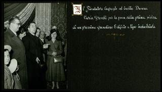 Carla Gronchi visita l'Educatorio Nazareth di Secondigliano