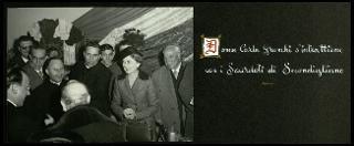 Carla Gronchi visita l'Educatorio Nazareth di Secondigliano