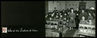 Carla Gronchi visita l'Educatorio Nazareth di Secondigliano