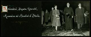 Carla Gronchi visita l'Educatorio Nazareth di Secondigliano