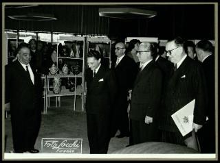 Giovanni Gronchi inaugura la XXI mostra mercato internazionale dell'artigianato a Firenze