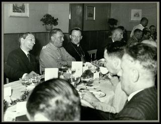 Giovanni Gronchi a Brunico visita i reparti che partecipano alle grandi manovre alpine "Latemar 2"