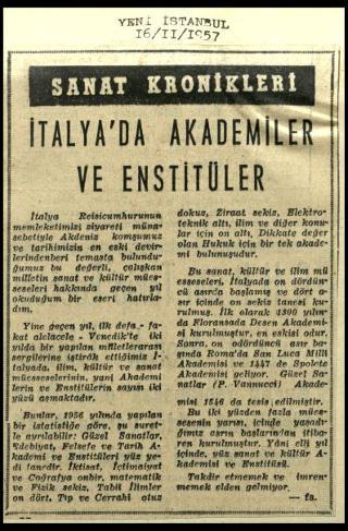 Ritagli di giornali della stampa turca sul viaggio di Gronchi ad Ankara ed Istanbul
