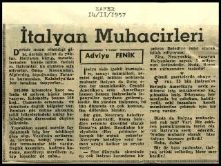 Ritagli di giornali della stampa turca sul viaggio di Gronchi ad Ankara ed Istanbul