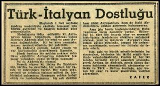 Ritagli di giornali della stampa turca sul viaggio di Gronchi ad Ankara ed Istanbul