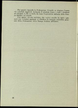 L'Assemblea generale della Federazione della stampa italiana all'estero a Roma dell'8-11 gennaio 1958