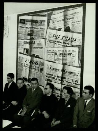L'Assemblea generale della Federazione della stampa italiana all'estero a Roma dell'8-11 gennaio 1958