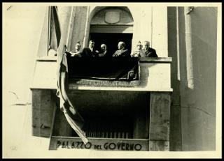 Giovanni Gronchi visita la diga sul Medio Flumendosa