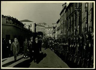 Giovanni Gronchi visita la diga sul Medio Flumendosa