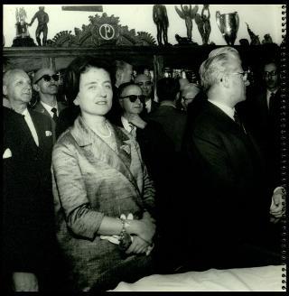 Giovanni Gronchi visita San Paolo del Brasile
