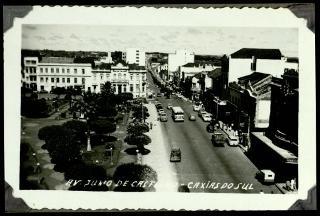 Il Presidente Giovanni Gronchi visita la città di Caxias do Sul durante il viaggio in Brasile