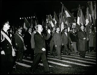 Giovanni Gronchi partecipa alle celebrazioni del 40° anniversario della Vittoria a Roma