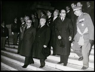 Giovanni Gronchi partecipa alle celebrazioni del 40° anniversario della Vittoria a Roma