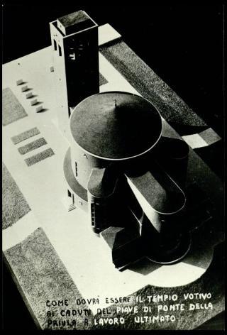 Le fasi della costruzione del Tempio votivo ai caduti del Piave di Ponte della Friula di Susegana (TV) dal 1935 al 1958