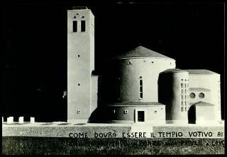 Le fasi della costruzione del Tempio votivo ai caduti del Piave di Ponte della Friula di Susegana (TV) dal 1935 al 1958