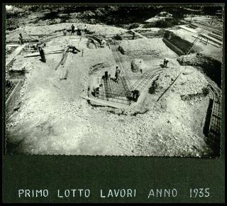Le fasi della costruzione del Tempio votivo ai caduti del Piave di Ponte della Friula di Susegana (TV) dal 1935 al 1958