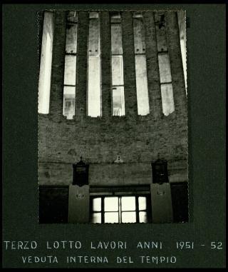 Le fasi della costruzione del Tempio votivo ai caduti del Piave di Ponte della Friula di Susegana (TV) dal 1935 al 1958