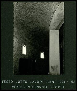 Le fasi della costruzione del Tempio votivo ai caduti del Piave di Ponte della Friula di Susegana (TV) dal 1935 al 1958