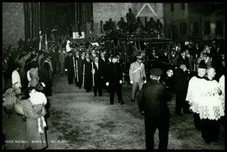 I funerali di Luigi Morelli a Busto Arsizio