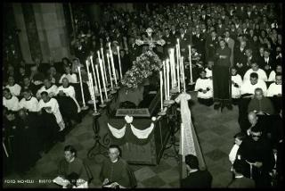 I funerali di Luigi Morelli a Busto Arsizio