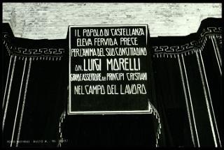 I funerali di Luigi Morelli a Busto Arsizio