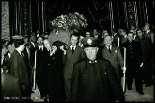 I funerali di Luigi Morelli a Busto Arsizio